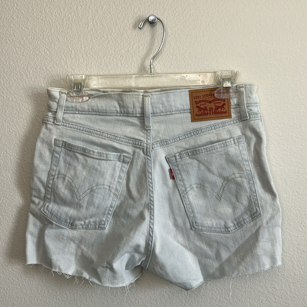 Levi's denim cut off shorts